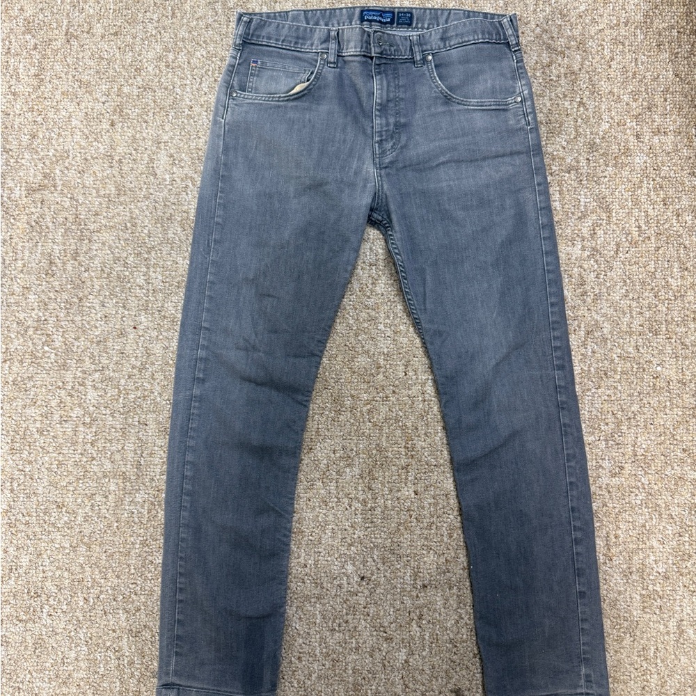 Patagonia Men's 34x30 stretch jeans Gray